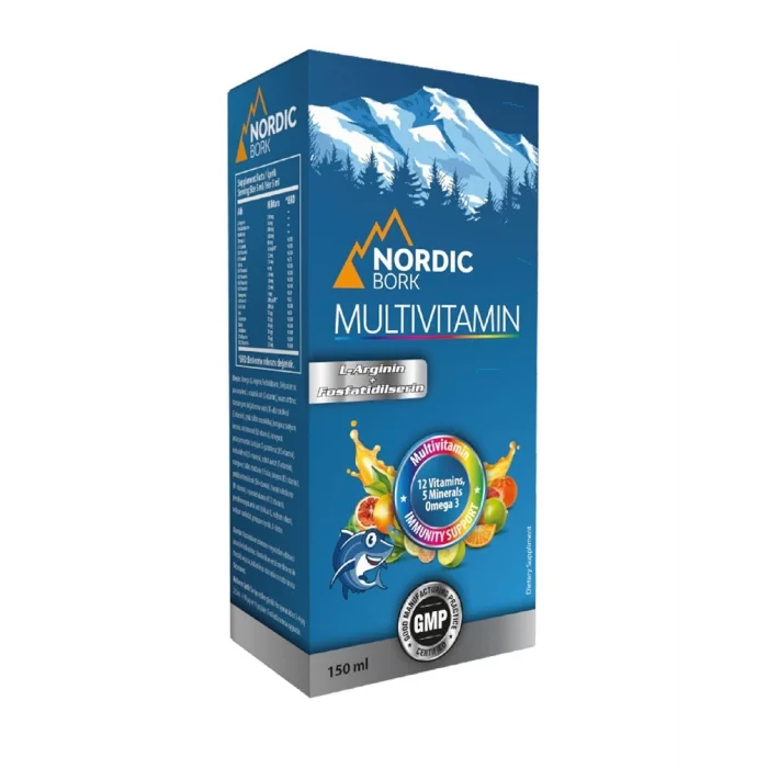 Nordic Bork Multivitamin Şurup 150 ml