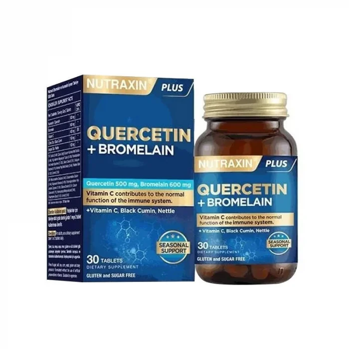 Nutraxin Bromelain ve Kuersetin 30 Tablet