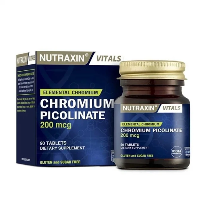 Nutraxin Chromium Picolinate 200 mcg 90 Tablet