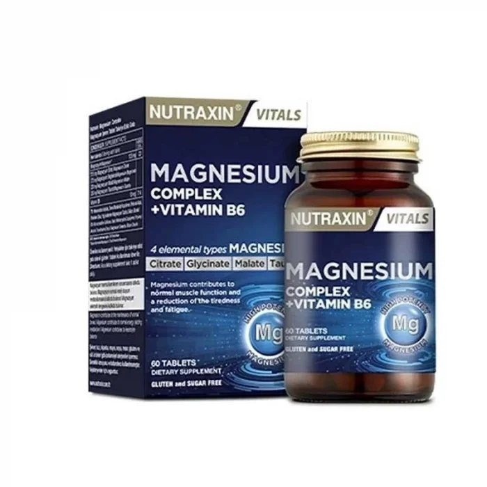 Nutraxin Magnezyum Complex Vitamin B6 60 Tablet