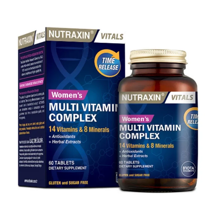 Nutraxin Womens Multi Vitamin Complex 60 Tablet