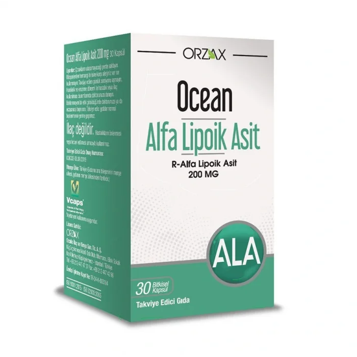 Ocean Alfa Lipoik Asit 200 mg 30 Tablet