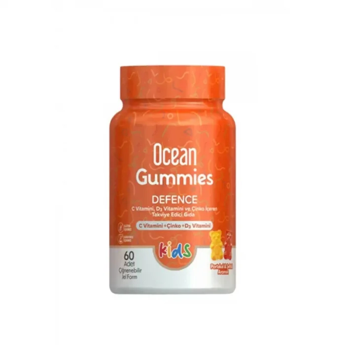 Ocean Gummies Defence 60 Adet Çiğnenebilir Jel Form