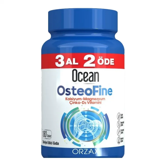 Ocean Osteofine 180 Tablet 3 Al 2 Öde