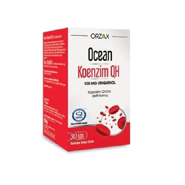 Orzax Ocean Koenzim QH 30 Kapsül