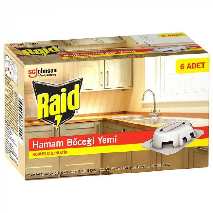 Raid 6lı Hamam Böceği Yemi