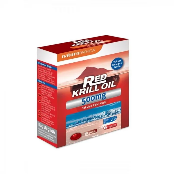 Red Krill Oil 500 mg 30 Kapsül