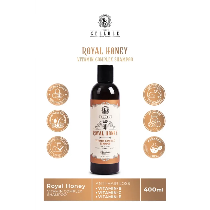 Cellule 1920 Royal Honey Saç Dökülmesi Karşıtı Şampuan 400 ml
