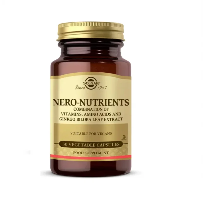 Solgar Nero Nutrients Vitamin 30 Kapsül