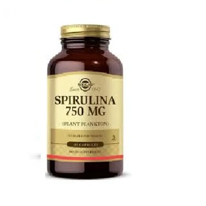 Solgar Spirulina 750 mg İçeren 80 Kapsül
