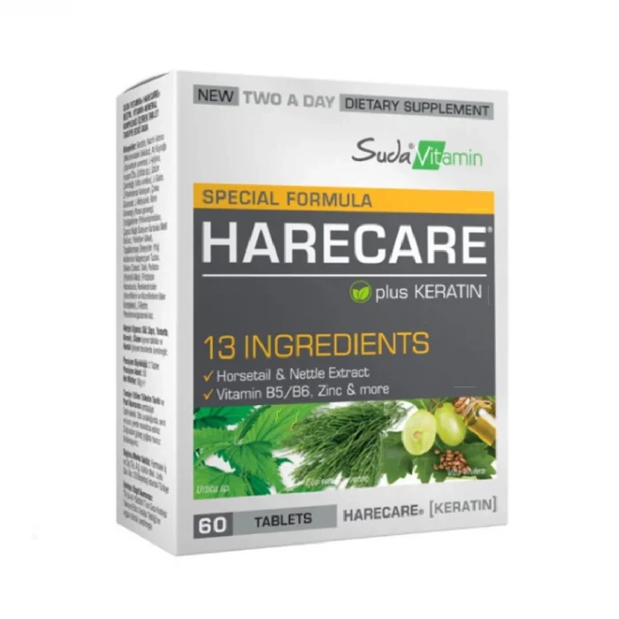 Suda Vitamin Harecare Plus Keratin 60 Tablet