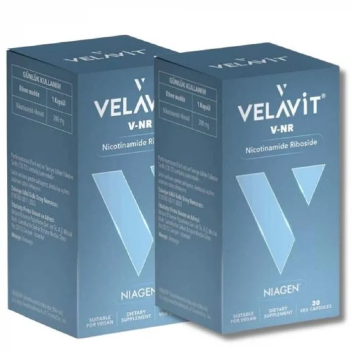 Velavit V-NR Nicotinamide Riboside 2x30 Kapsül