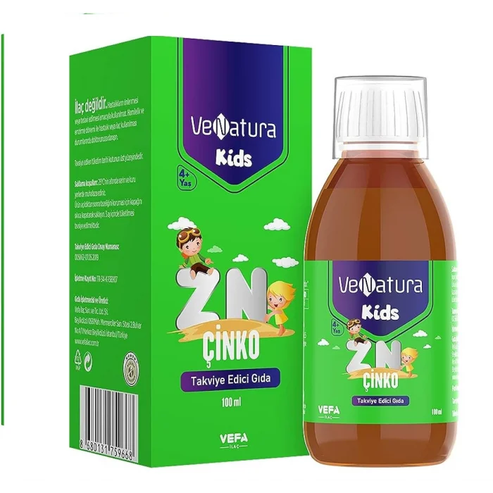 Venatura Kids Zn Çinko 100 ml Şurup