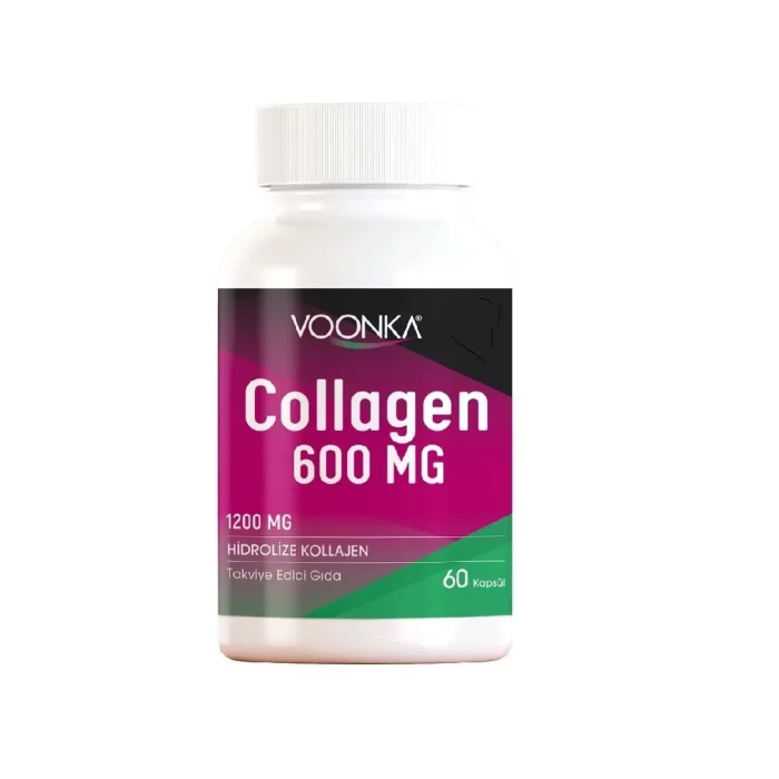 Voonka Collagen 600 mg Kolajen 60 Kapsül