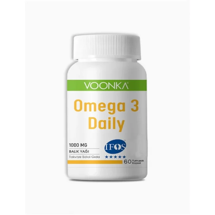 Voonka Omega 3 Daily 60 Yumuşak Kapsül