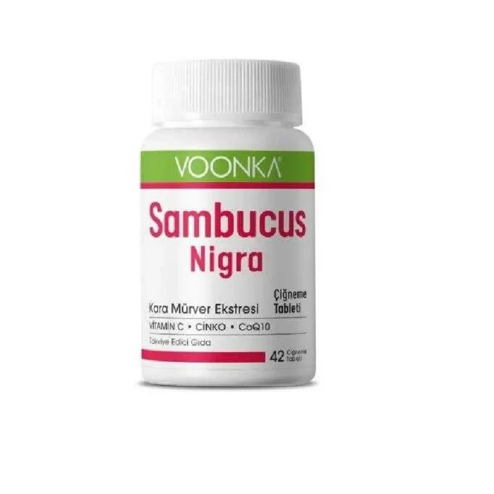 Voonka Sambucus Nigra 42 Çiğneme Tablet