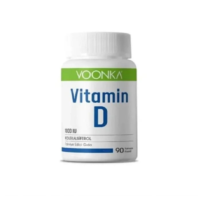 Voonka Vitamin D 90 Yumuşak Kapsül