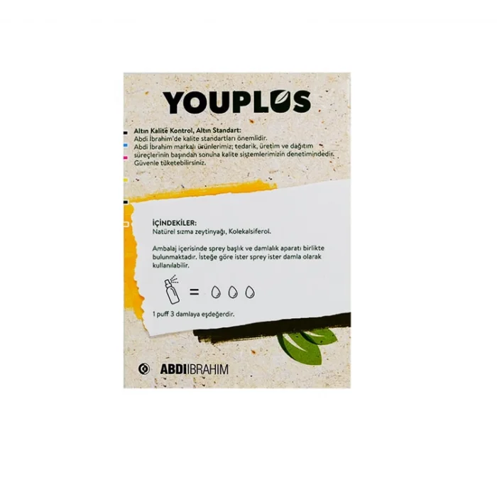 Youplus 400 IU Vitamin D3 20 ml Sprey