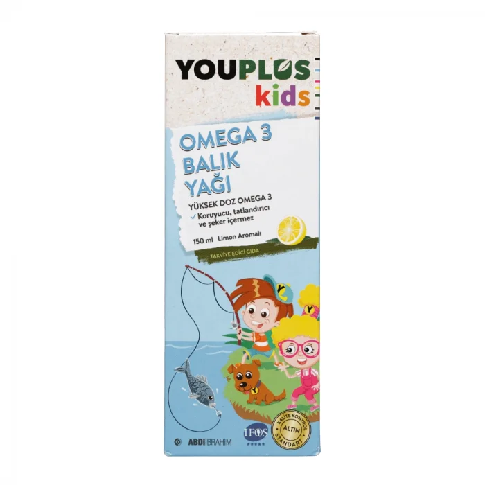 Youplus Kids Omega3 150 ML Balık Yağı