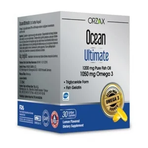 Ocean Ultimate 1200 mg 30 Kapsül Balık Yağı