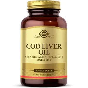 Solgar Cod Liver Oil 100 Kapsül