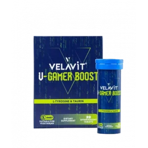 V-Gamer Boost L-tirozin, Taurin ve Ginseng İçeren Takviye Edici Gıda