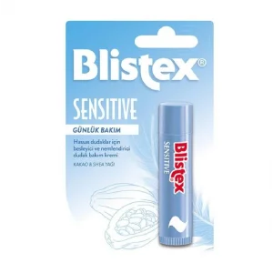 Blistex Sensitive Hassas Dudaklar İçin Besleyici ve Nemlendirici Dudak Bakım Kremi