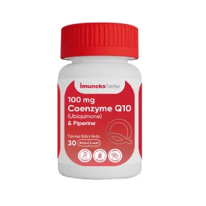 İmuneks Farma 100 mg Coenzyme Q10 30 Kapsül