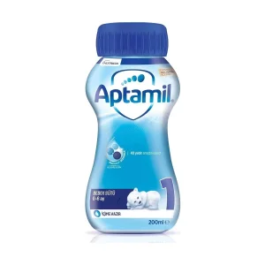 Aptamil Pronutra 1 Sıvı Bebek Sütü 0-6 Ay 200 ml