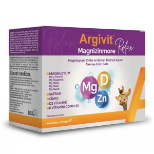 Argivit Magnizinmore Relax 30 Saşe