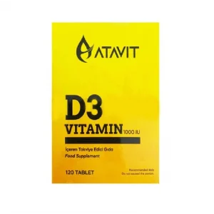 Atavit D3 Vitamin 1000 IU 120 Tablet