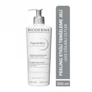 Bioderma Pigmentbio Foaming Cream Peeling Etkili 500 ml Yüz Yıkama Jeli