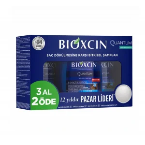 Bioxcin Quantum Şampuan 3al 2öde (Yağlı Saçlar)
