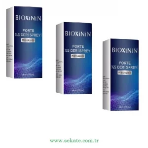 Bioxinin Forte %5 60 ml Deri Spreyi 3 kutu
