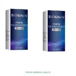 Bioxinin Forte %5 Deri Spreyi 60 ml 2 kutu
