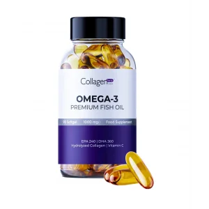 Collagen Forte Platinum Omega-3 Premium Fish Oil 90 Softgel