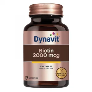 Dynavit Biotin 2000 mcg 100 Tablet