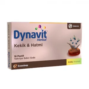 Dynavit Herbal Kekik ve Hatmi16 Adet Pastil