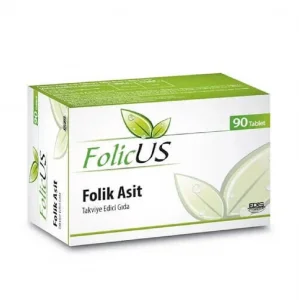 Edis Pharma Folicus Folik Asit 90 Tablet
