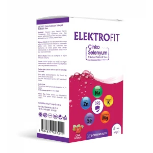 Elektrofıt Çinko Selenyum Takviyeli Elektrolit Tozu 4 Saşe