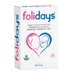 Nbt İlaç Folidays 90 Kapsül
