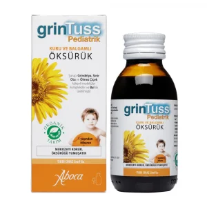 Grintuss Pediatrik Kuru ve Balgamlı Öksürük Şurubu 128 GR - Abdi İbrahim