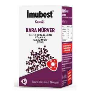 İmubest Kara Mürver Ekstresi 30 Kapsül