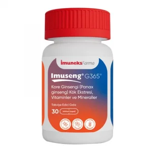 İmuneks Farma İmuseng G365 30 Kapsül