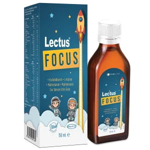 Lectus Focus 150 ml Fosfatidilserin L-Arjinin Multivitamin Multimineral Şurup