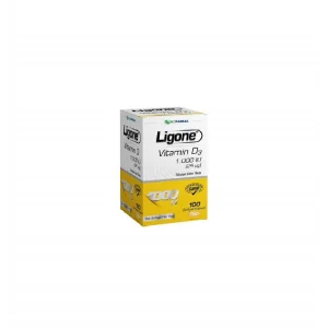 Ligone Vitamin D3 1000 IU Softgel 100 Kapsül