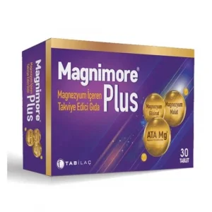 Magnimore Magnezyum Plus 30 Tablet Tab ilaç