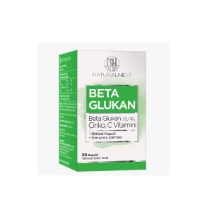 NaturalNest Beta Glukan 30 Kapsül
