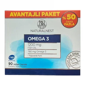 Naturalnest Omega 3 Avantajlı Paket 90 Kapsül