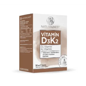Naturalnest Vitamin D3K2 Damla 10 ml